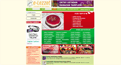 Desktop Screenshot of e-lezzet.com